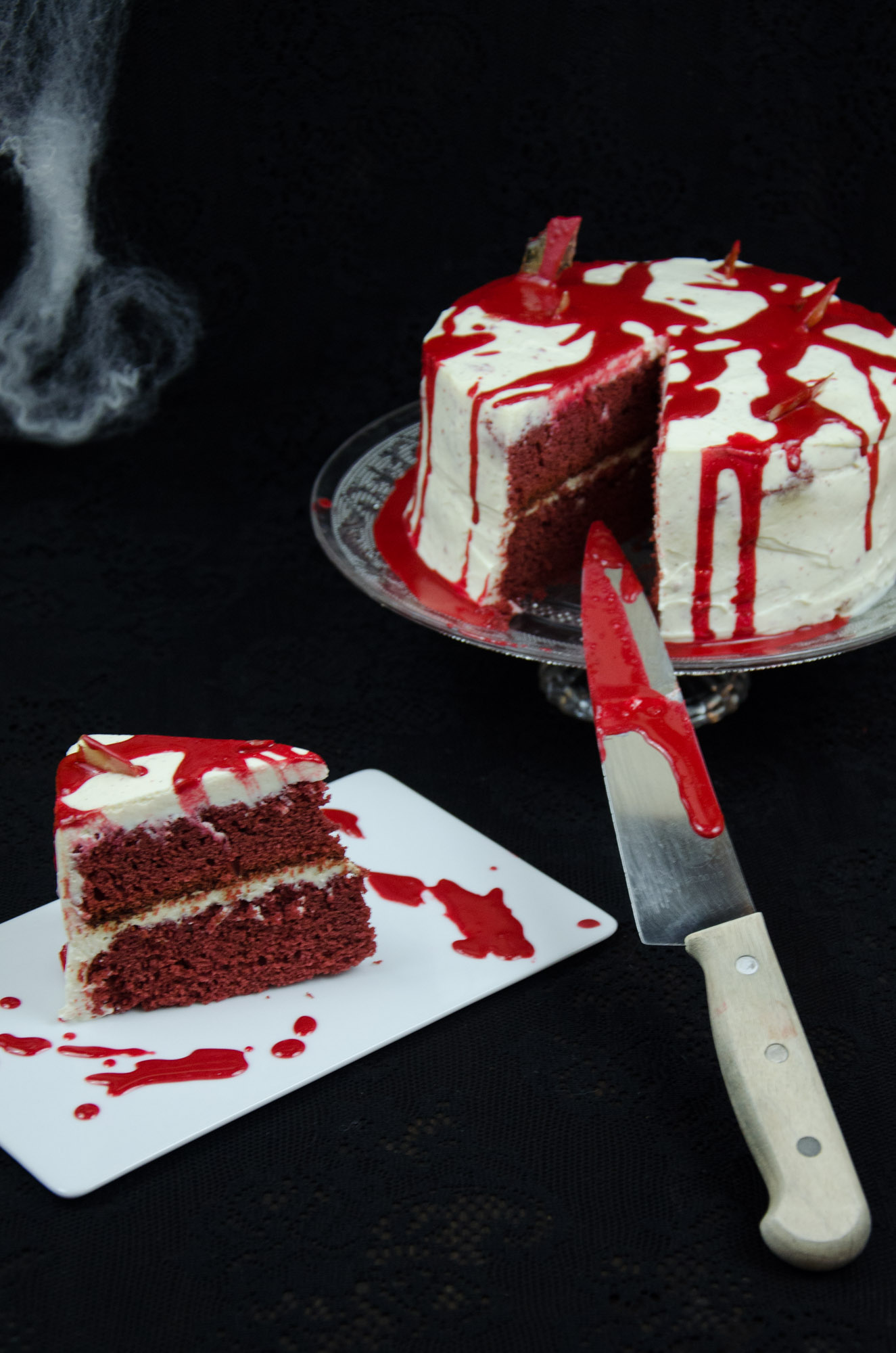 Halloween Red Velvet Cake-8