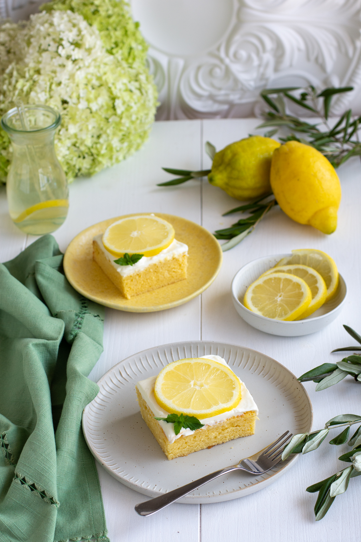Zitronenkuchen mit Topfencreme-18